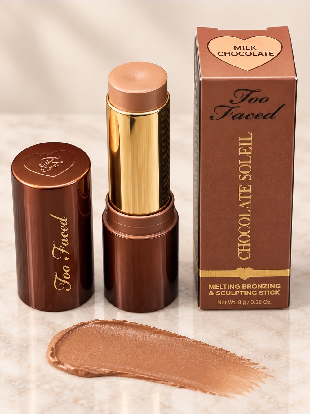 Too Faced Chocolate Soleil Melting Bronzing & Sculpting Stick - Milk Chocolate